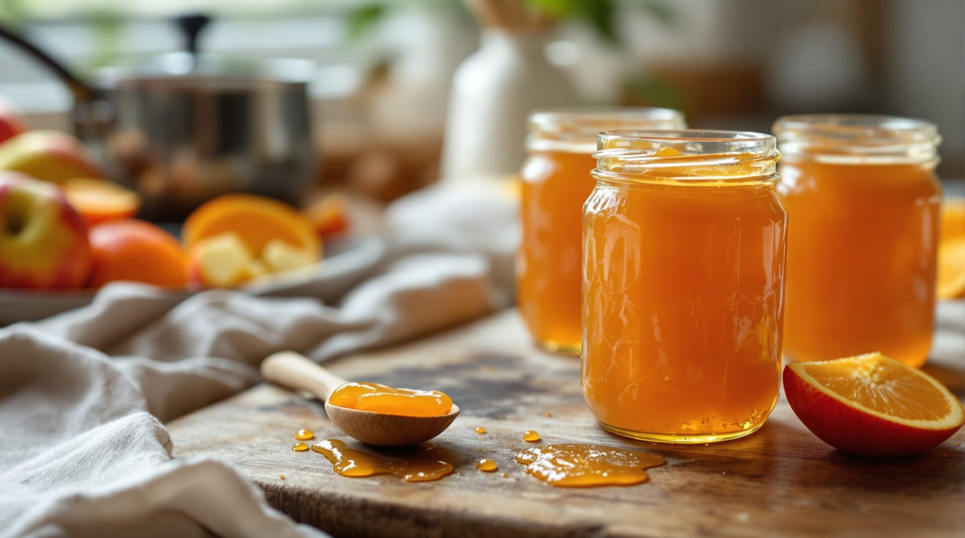 confiture pomme orange recette