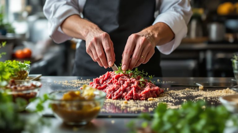 steak tartare recette grand chef
