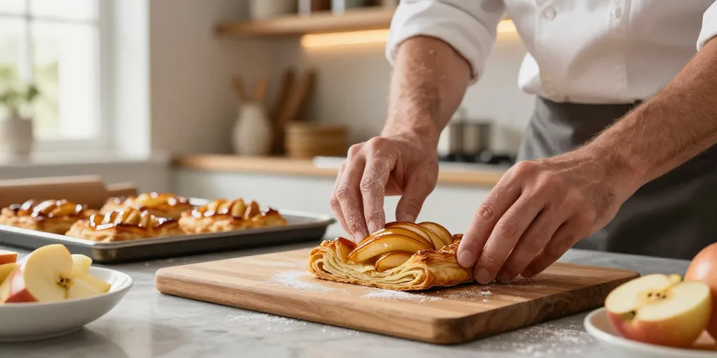 feuilletes aux pommes