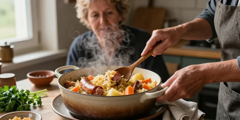 potée saucisse chou