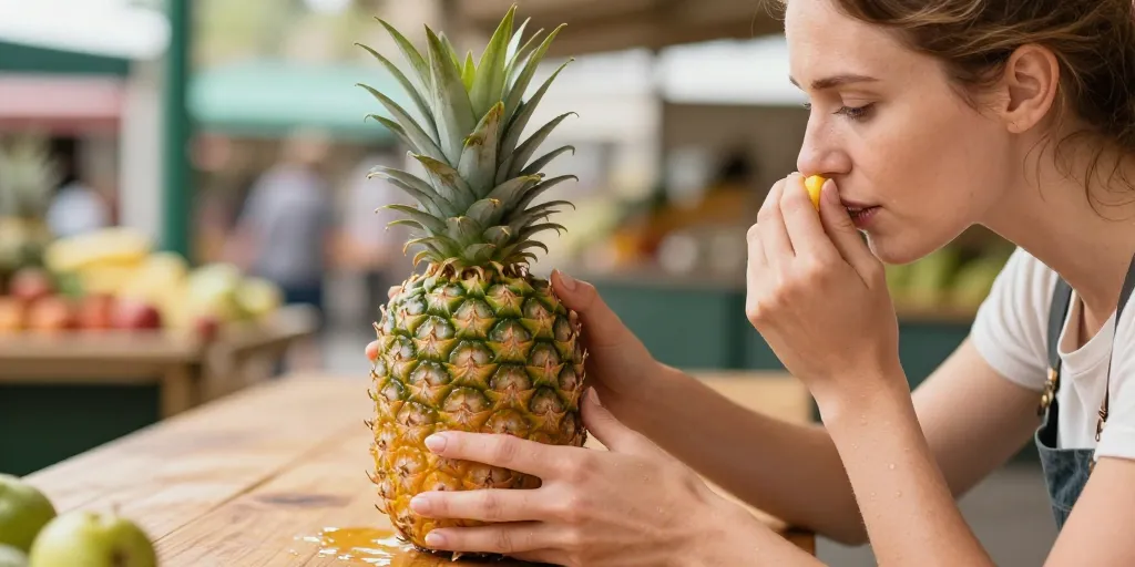 comment reconnaitre un bon ananas