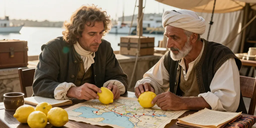 origine du citron