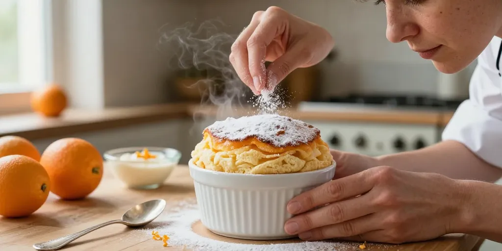 soufflé à l'orange
