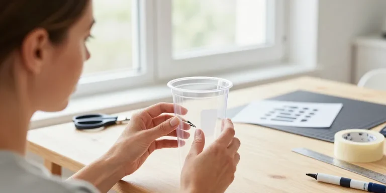 comment personnaliser un gobelet en plastique soi même