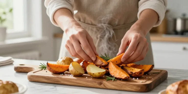 recette pommes de terre patate douce