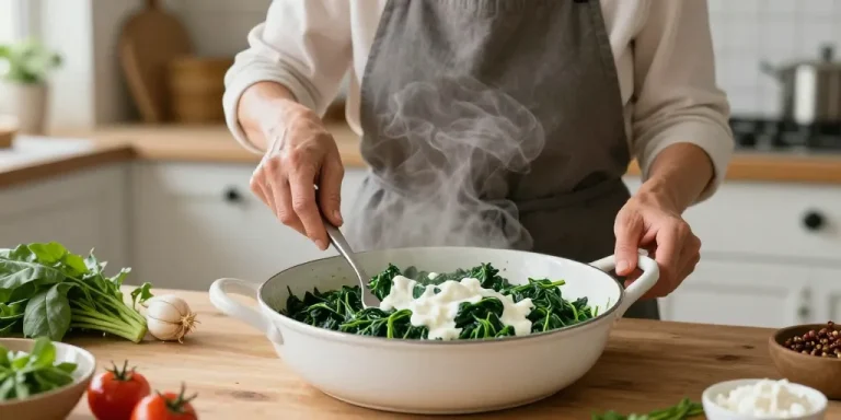 recette tétragone à la crème