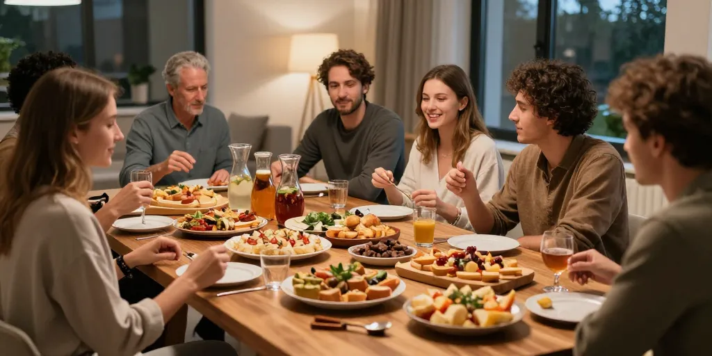 Apéritif dînatoire pour 20 personnes : les 10 astuces pour s’organiser sans stress