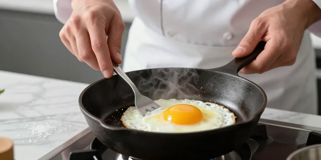 durée cuisson oeuf au plat