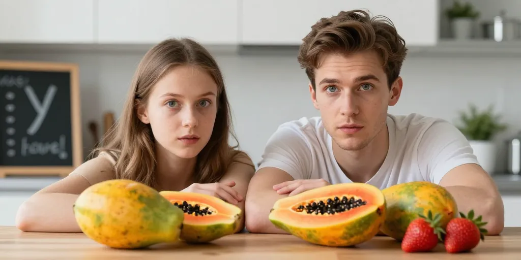 fruit avec un y