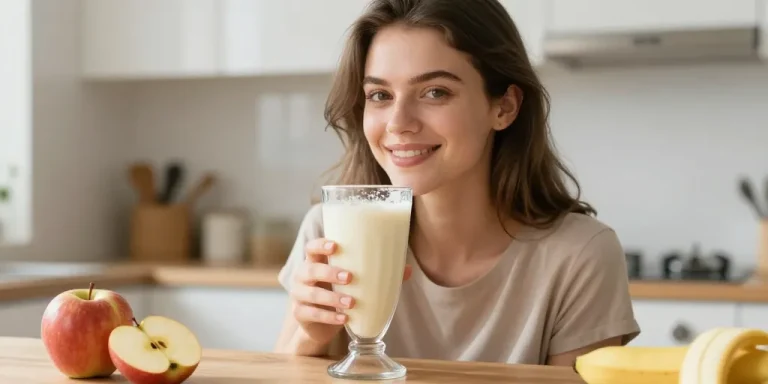 milkshake pomme banane