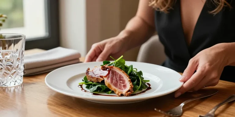 salade de magret de canard séché